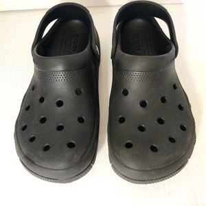 CROCS Classic Clog  BLACK ~W Size 9~ Men’s 7